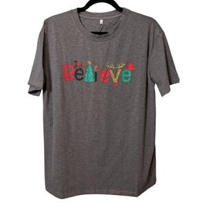 Believe XL Unbranded Tee NWOT
